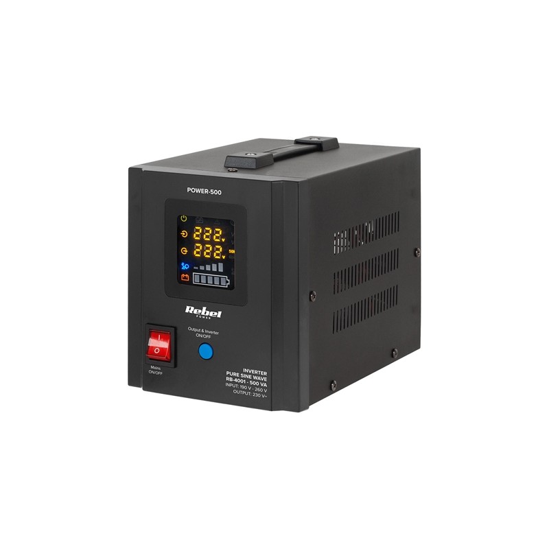 UPS CENTRALE SINUS PUR 500VA 300W 12V REBEL - imagine 6